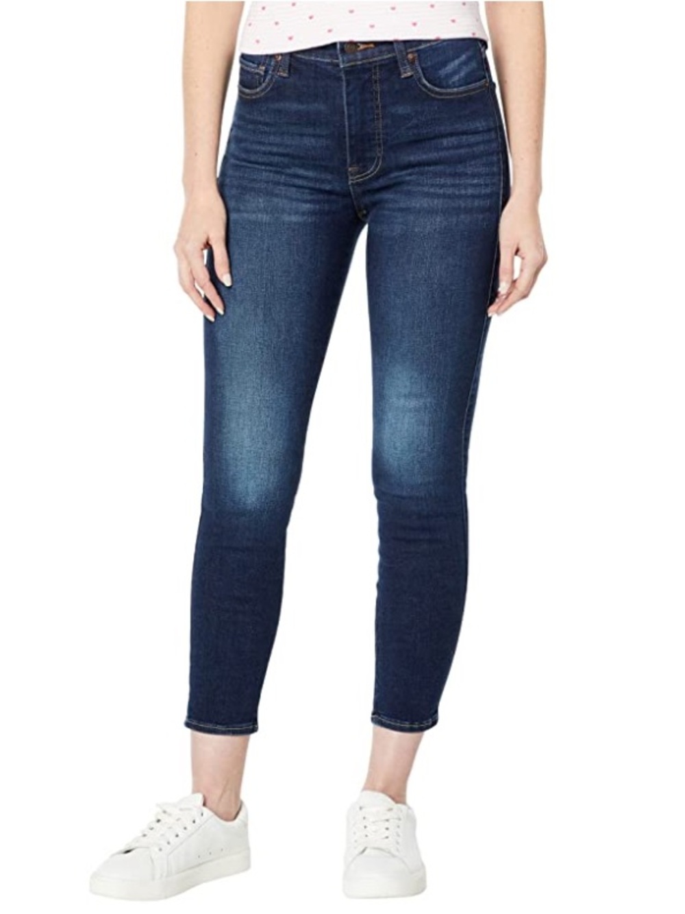 Lucky Brand Los Angeles Dark Indigo Ankle Skinny Jeans